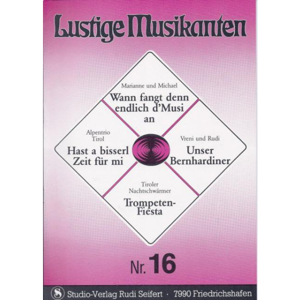 Lustige Musikanten 16 mit Stimmensatz