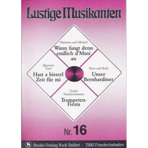 Lustige Musikanten 16 with part set