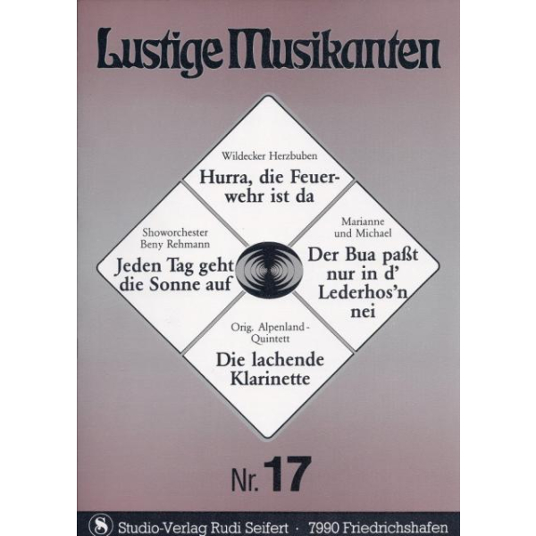 Lustige Musikanten 17 mit Stimmensatz