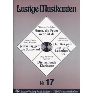 Lustige Musikanten 17 with part set