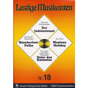 Lustige Musikanten 18 with part set