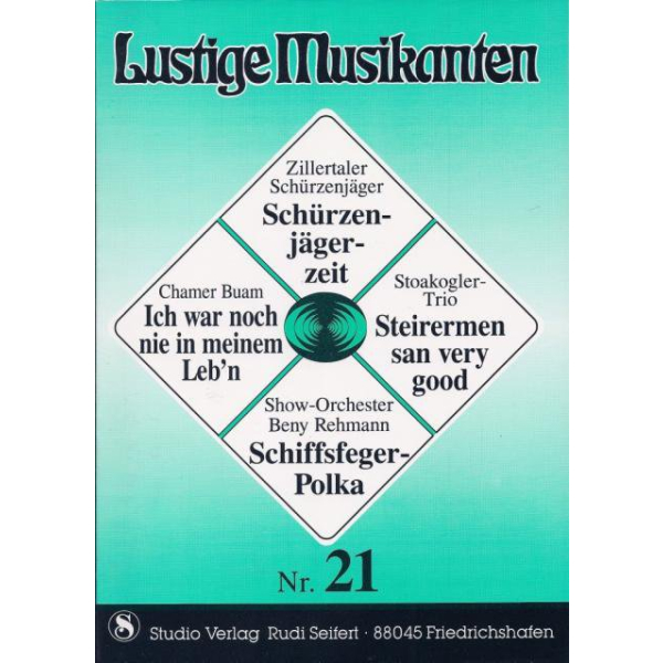 Lustige Musikanten 21 mit Stimmensatz