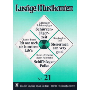 Lustige Musikanten 21 with part set