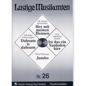 Lustige Musikanten 26 with part set