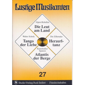 Lustige Musikanten 27 with part set