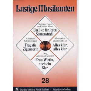 Lustige Musikanten 28 with part set