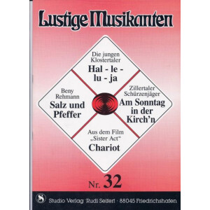 Lustige Musikanten 32 with part set