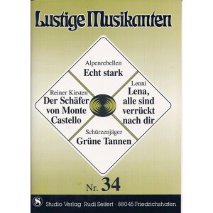 Lustige Musikanten 34 with part set