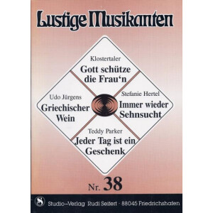 Lustige Musikanten 38 with part set