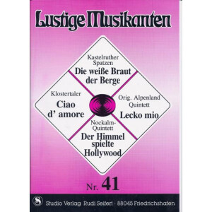 Lustige Musikanten 41 with part set