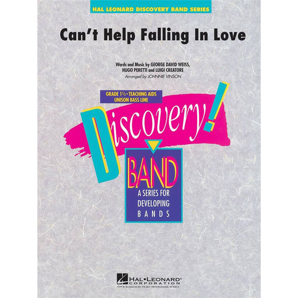 Cant help falling in love (J. Vinson)