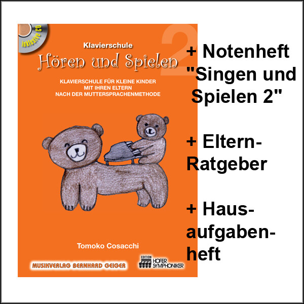 Hören und Spielen 2 - Set (Tomoko Cosacchi)