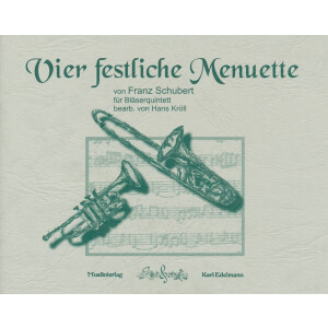 Vier festliche Menuette von Franz Schubert