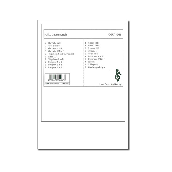 Lindenmarsch (Solang noch untern Linden) (Kollo)
