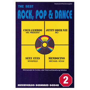 The Best of Rock, Pop und Dance 2 mit Stimmensatz