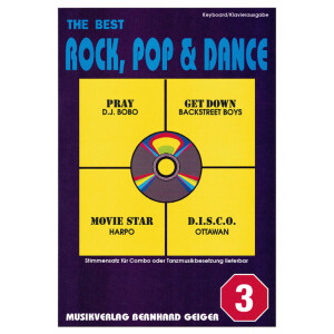 The Best of Rock, Pop und Dance 3 (Songbuch)