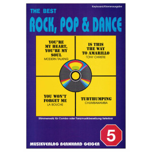 The Best of Rock, Pop und Dance 5 with part set