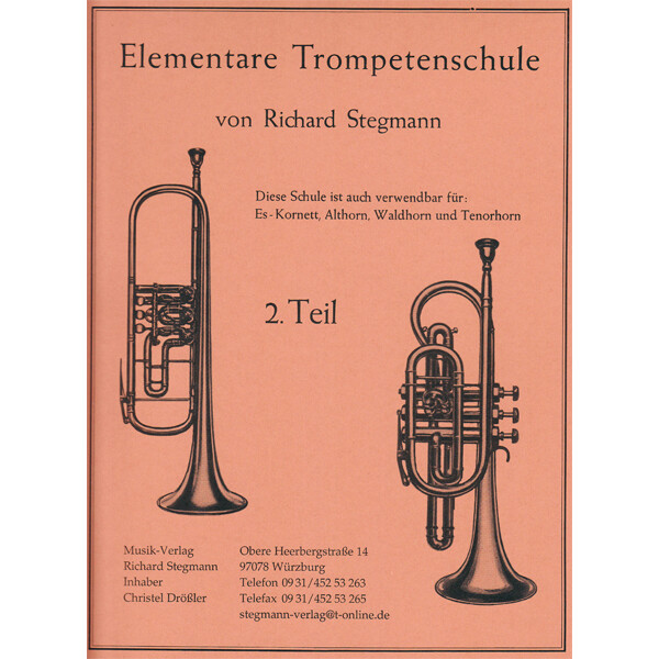 Elementare Trompetenschule 2 - Richard Stegmann