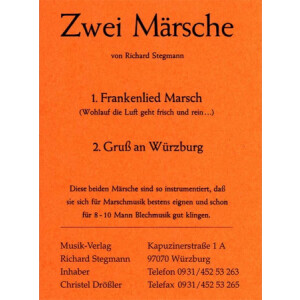 Frankenlied-Marsch / Gruß an Würzburg