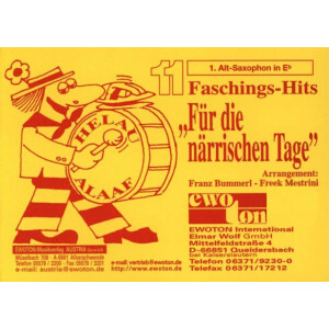 11 Faschings-Hits - Für die närrischen Tage...