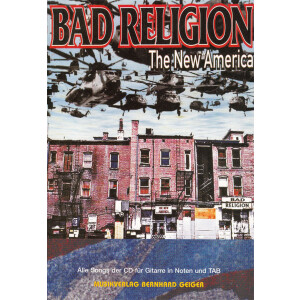 Bad Religion - New America (Gitarren-Songbuch)