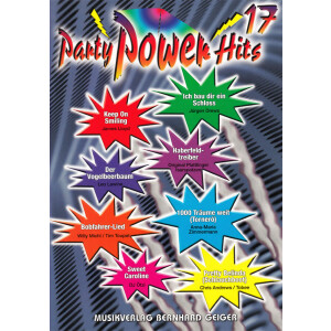 Party Power Hits 17 (Songbuch)