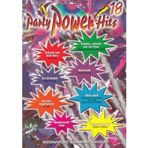 Party Power Hits 18 (Songbuch)