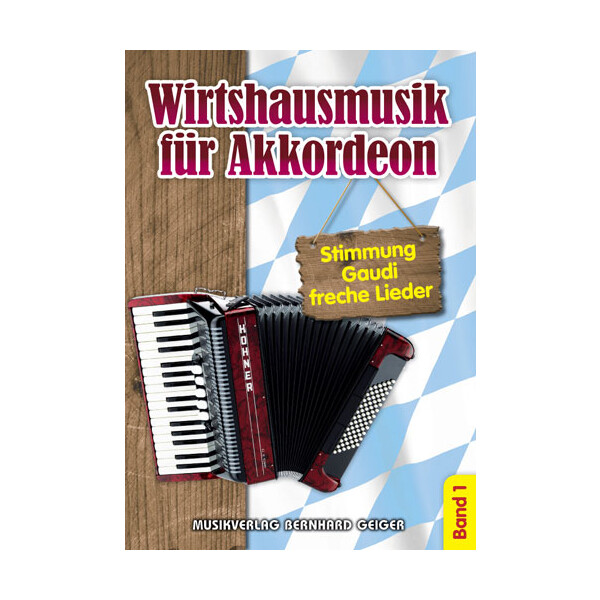 Wirtshausmusik für Akkordeon - Band 01