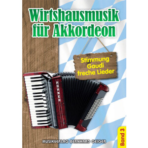 Wirtshausmusik für Akkordeon - Band 03 (Songbuch)