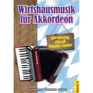 Wirtshausmusik für Akkordeon - Band 05