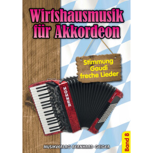 Wirtshausmusik für Akkordeon - Band 08