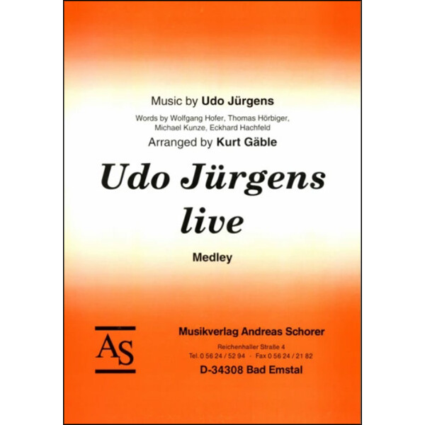 Udo Jürgens live - Medley