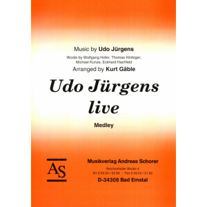 Udo J&uuml;rgens live - Medley