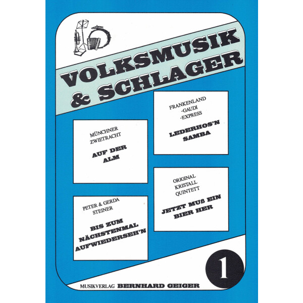 Volksmusik & Schlager 01 with part set