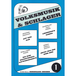 Volksmusik & Schlager 01 with part set
