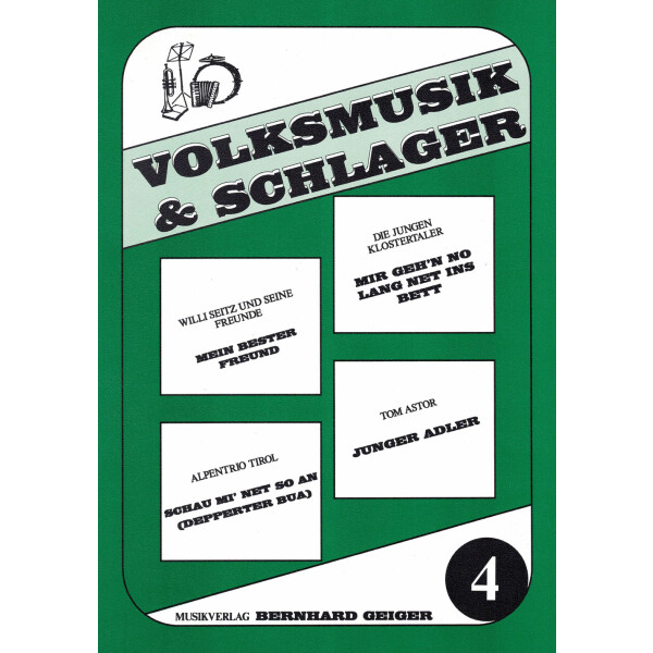 Volksmusik & Schlager 04 mit Stimmensatz