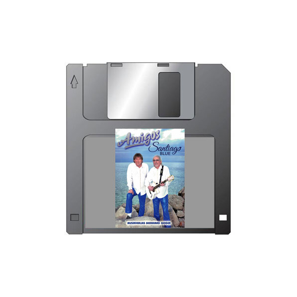 Amigos - Santiago Blue - Midifile-Paket